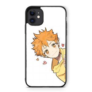 Hinata Shoyo Peeking iPhone Case